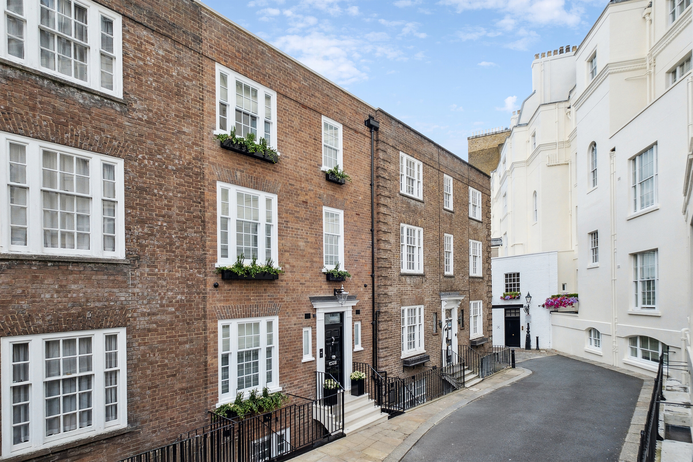 A beautifully finished townhouse on one of Belgravia’s quietest and most charact