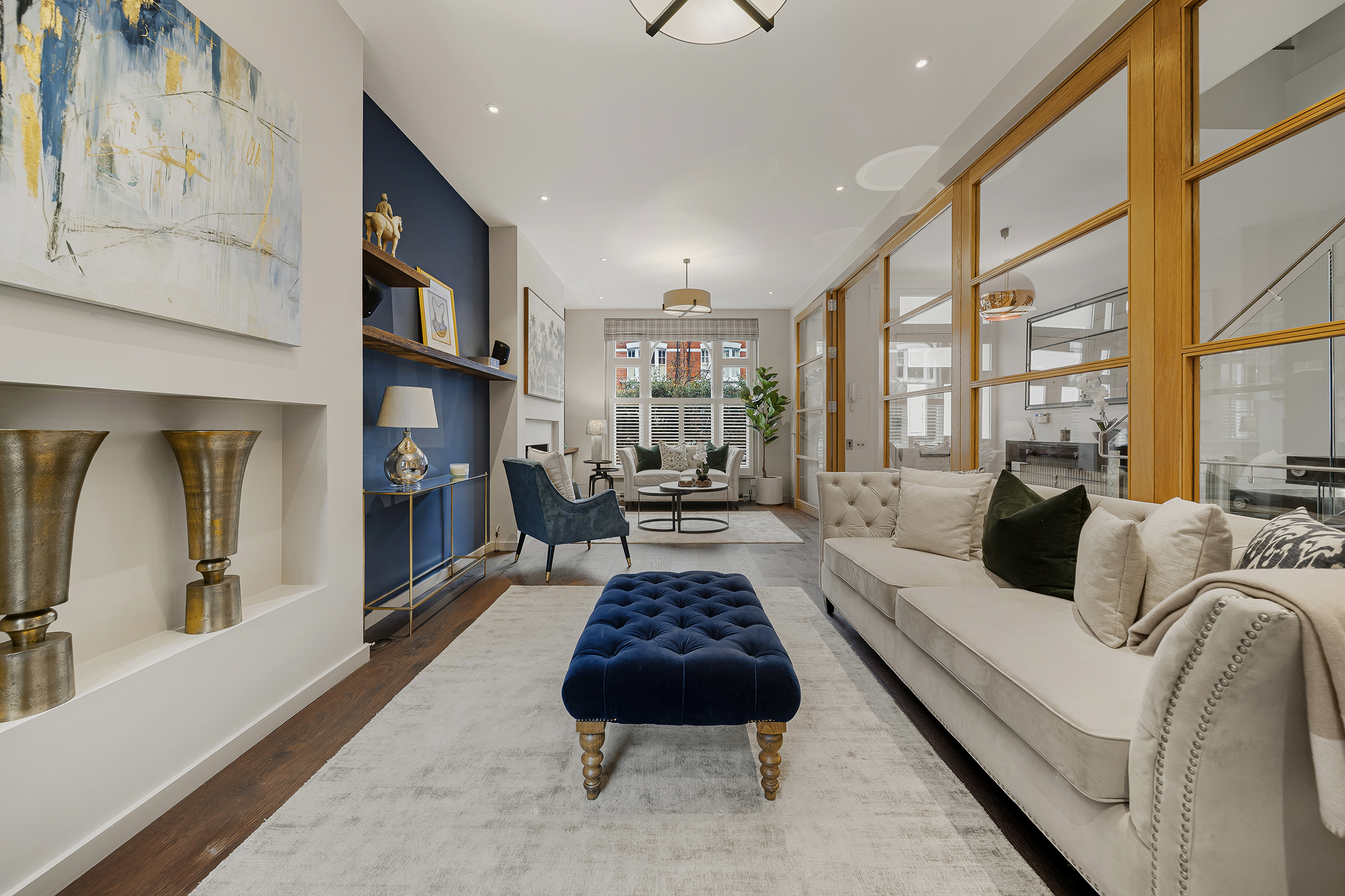 An architecturally considered townhouse in Fulham