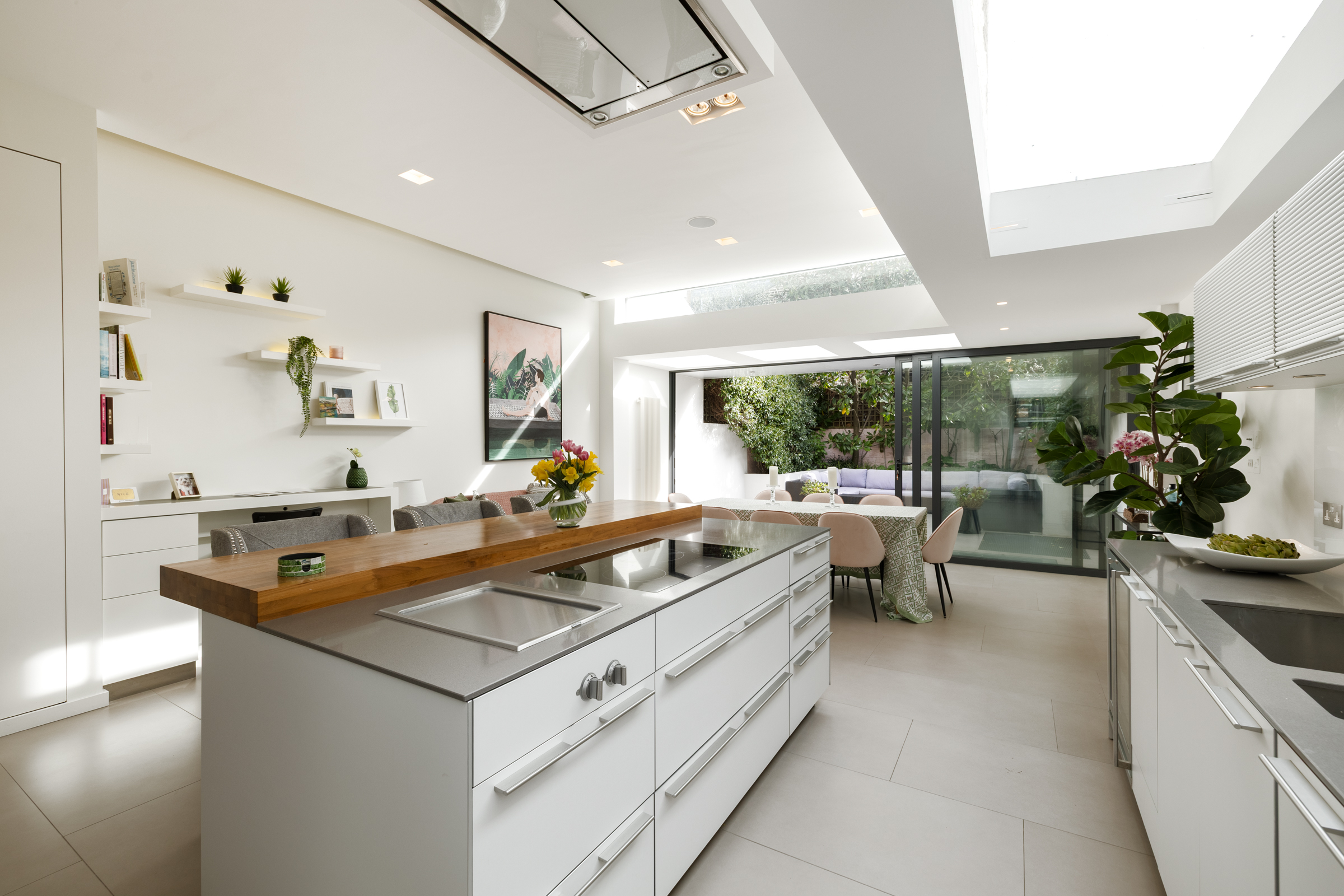 An architecturally considered townhouse in Fulham