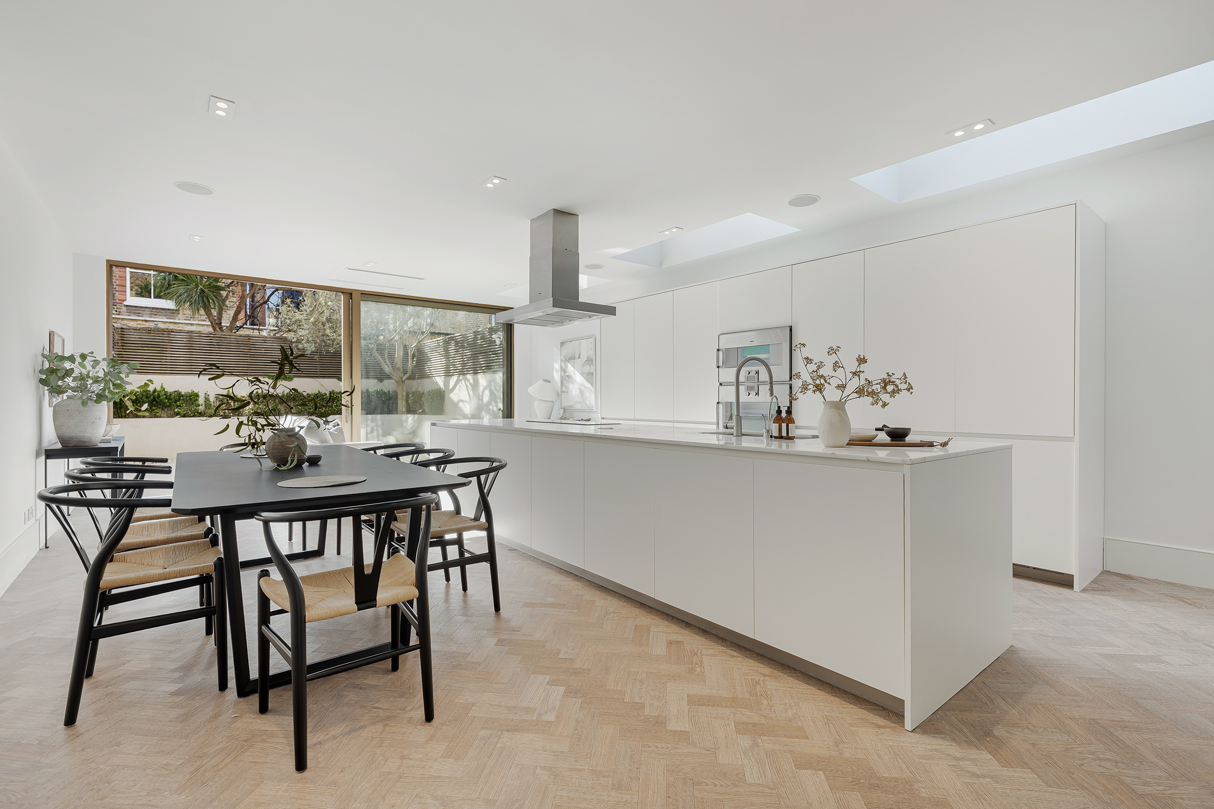 A Design-Led Family House with South-West Patio Garden in Fulham