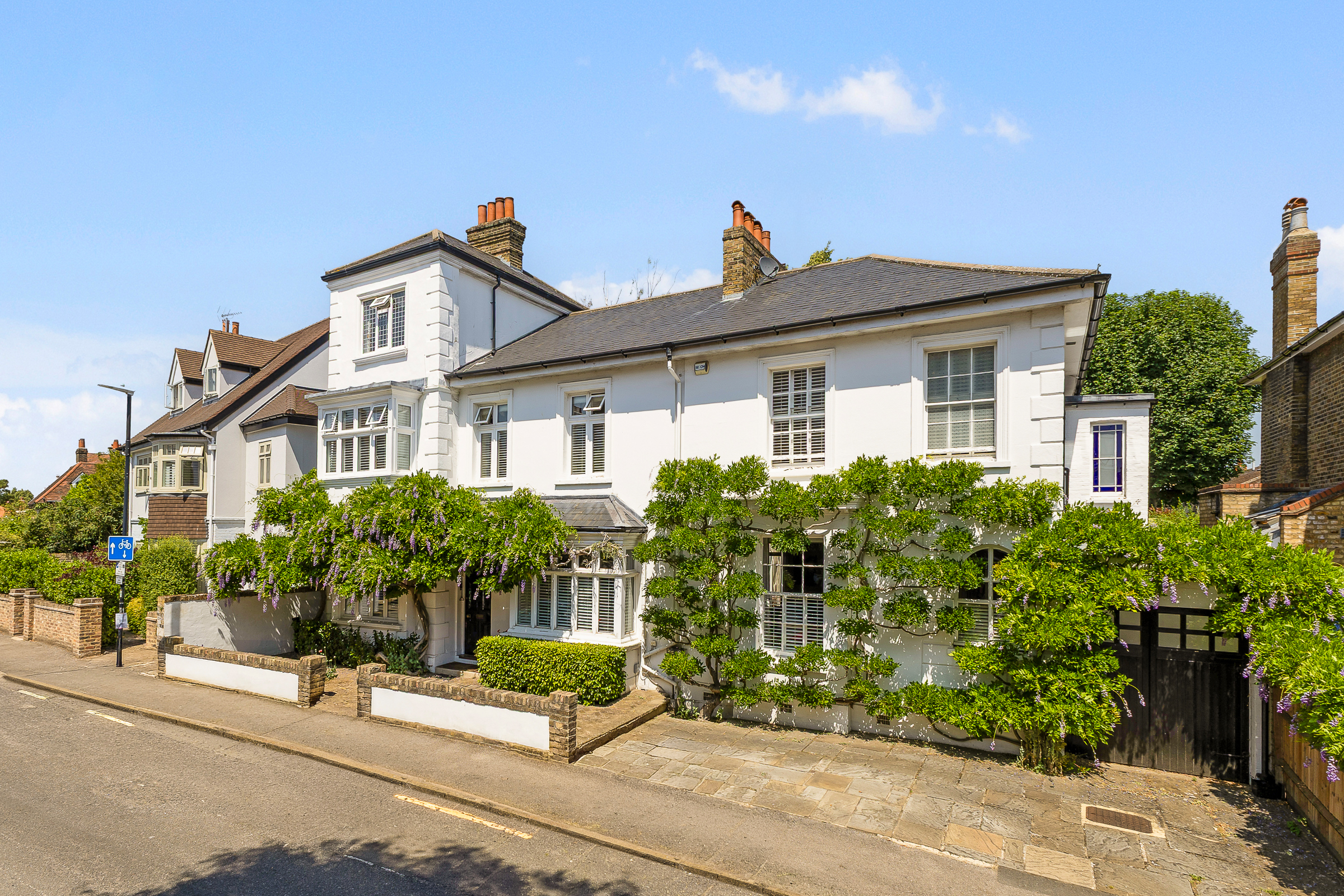 A Detached Victorian Family House with a Swimming Pool in Wimbledon Village